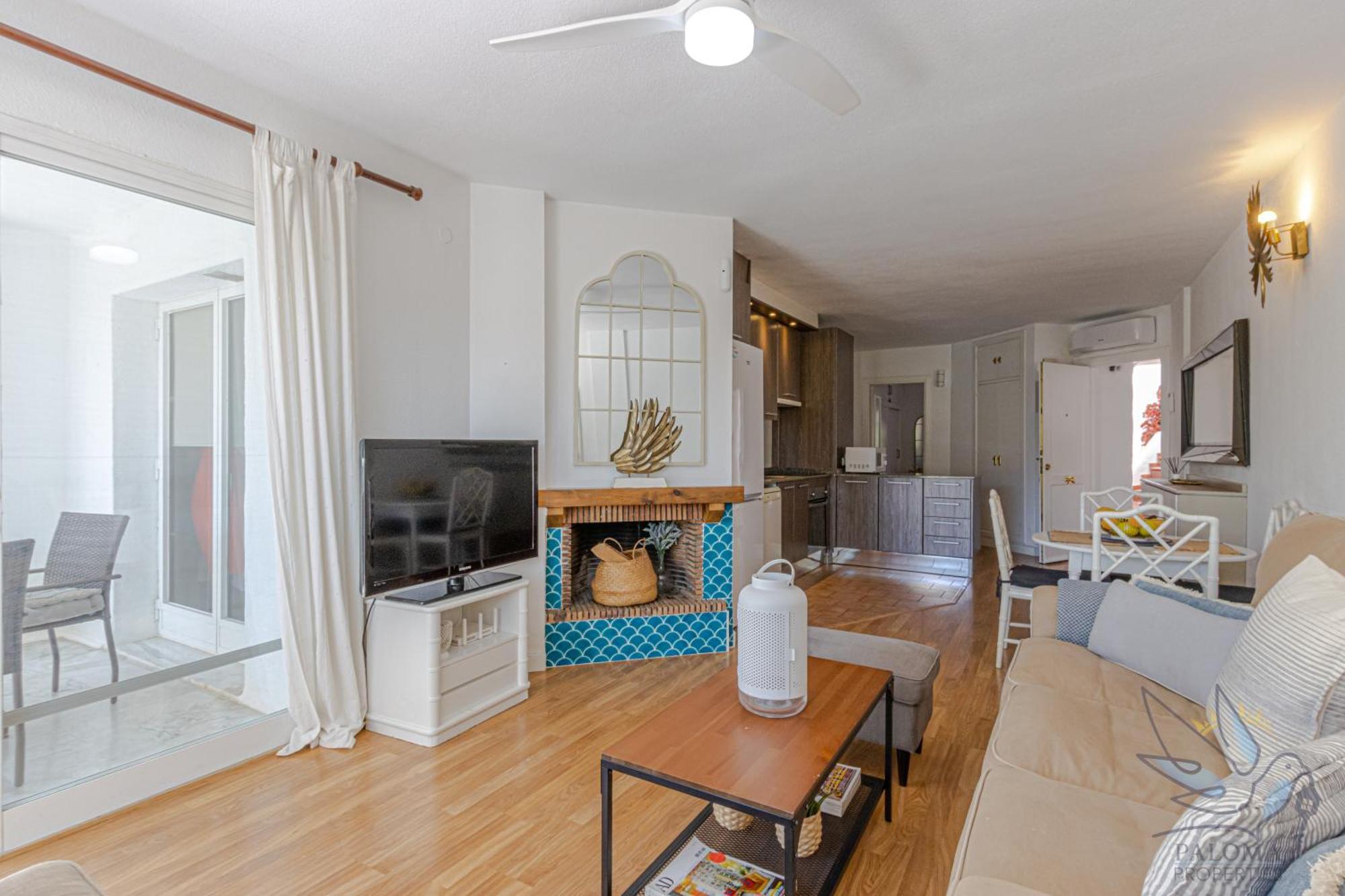 Benalgolf Lovely Apartment In Benalmadena With Sea Views, Excellent Wifi Connection, Private Backyard With Bbq エクステリア 写真