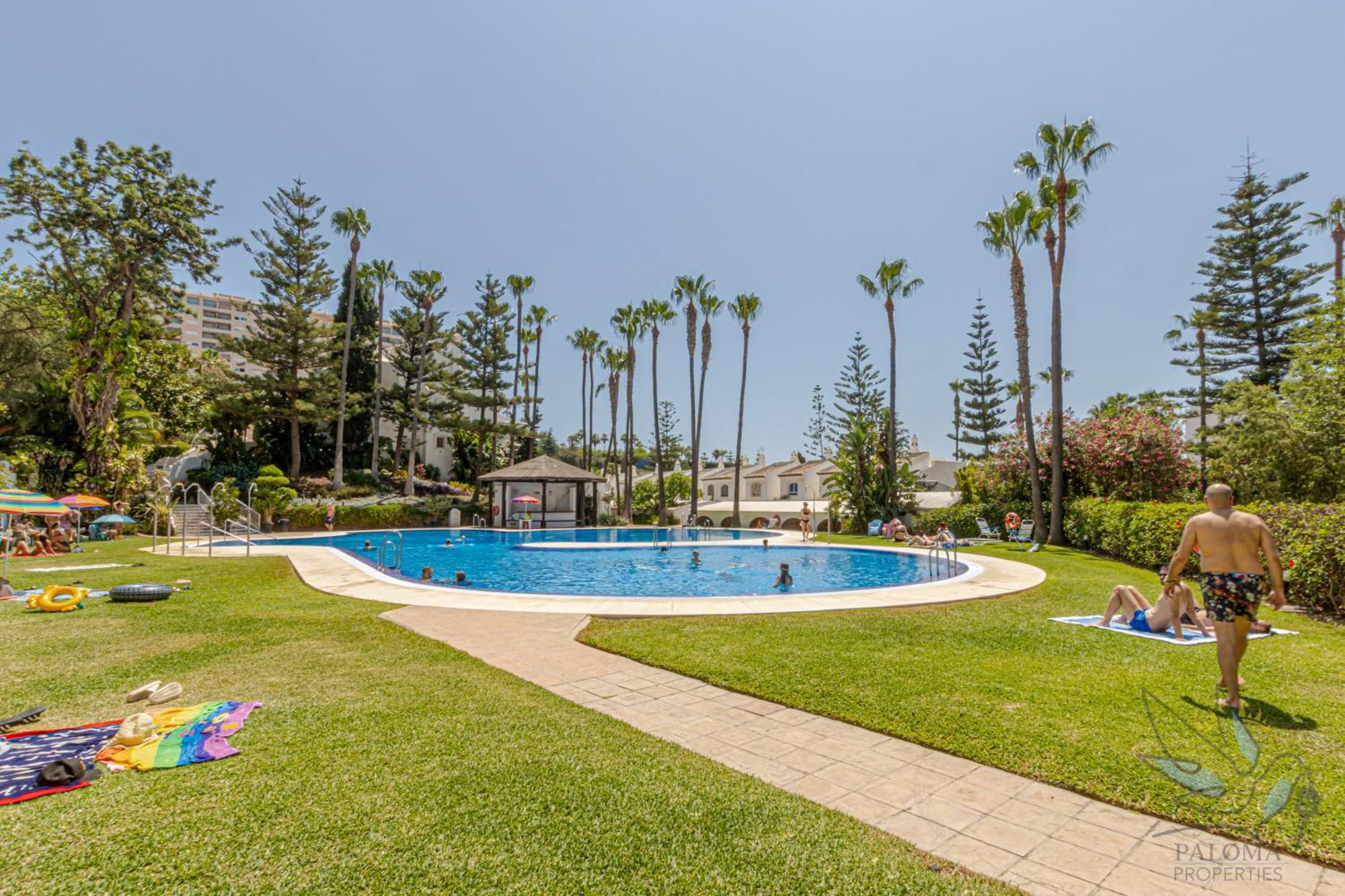 Benalgolf Lovely Apartment In Benalmadena With Sea Views, Excellent Wifi Connection, Private Backyard With Bbq エクステリア 写真